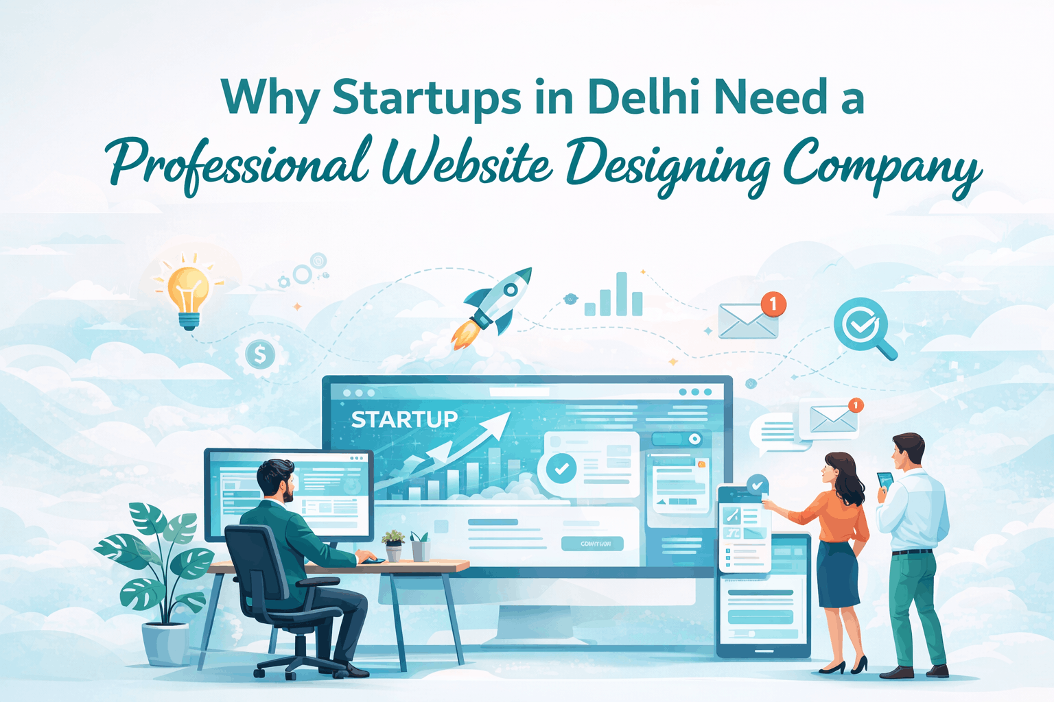 Startup Website Design Services in Delhi