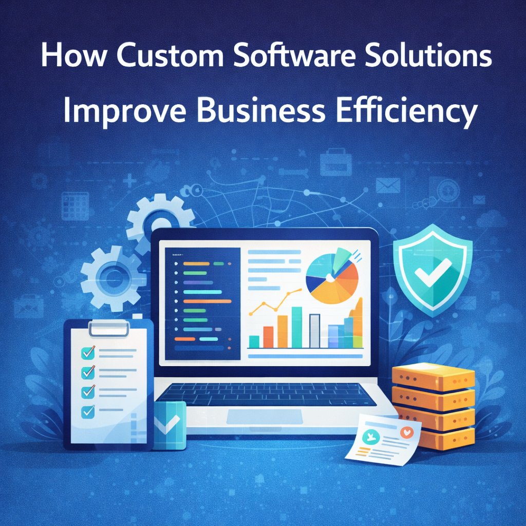 How Custom Software Solutions Improve Business Efficiency