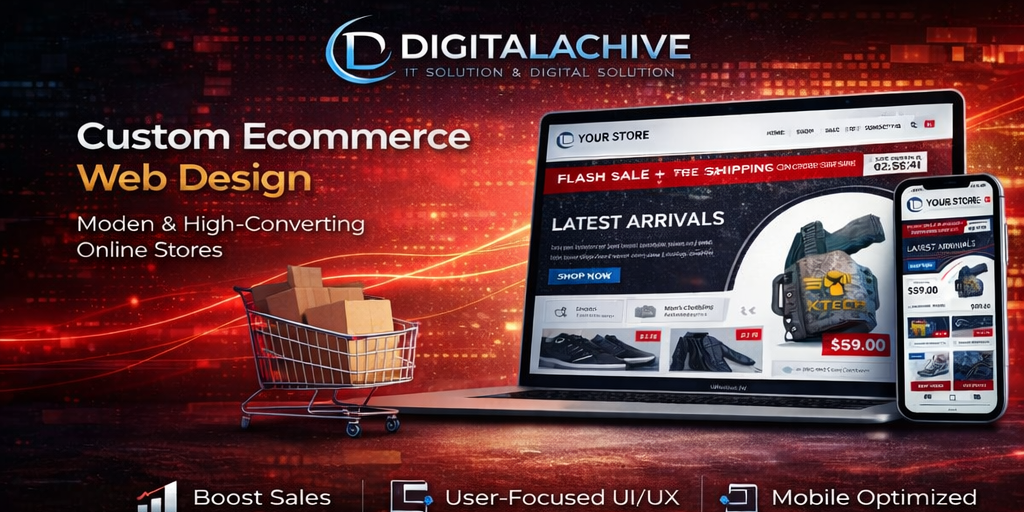 SEO friendly website design services in Delhi by Digital Achive