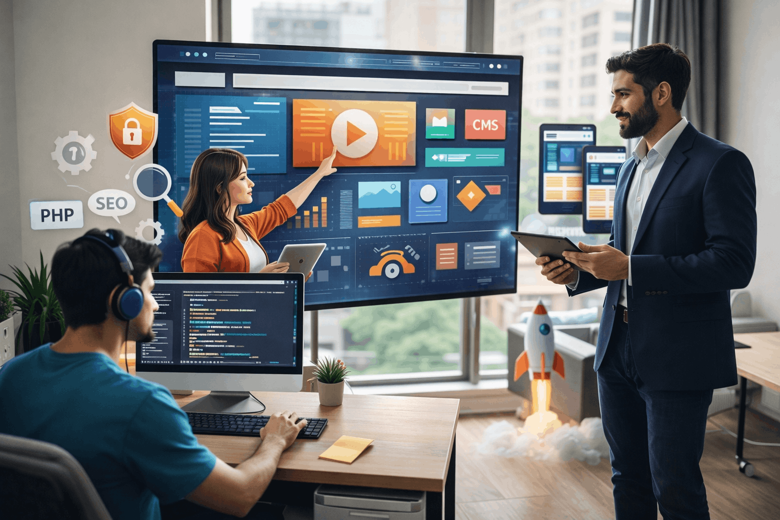 Dynamic website design company in Delhi NCR - Digital Achive