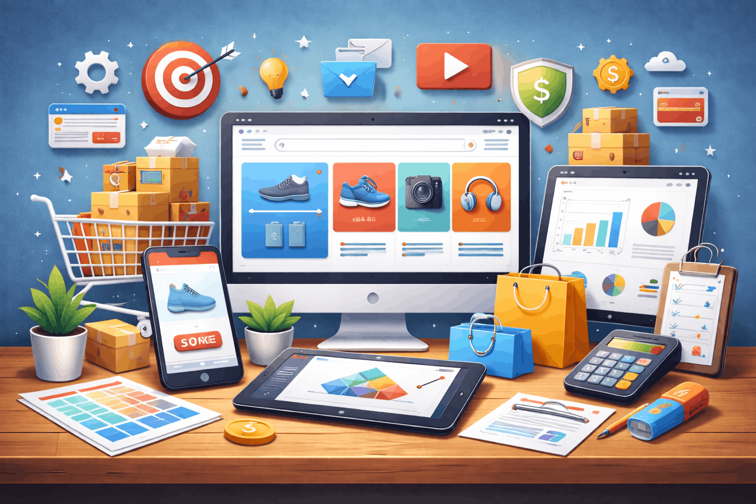 Ecommerce Website Design in Delhi Janakpuri - Digital Achive