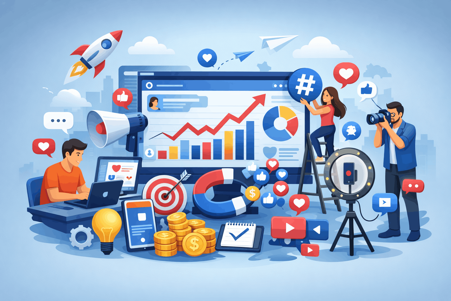 social media optimization services in Delhi NCR for business growth